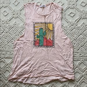 project social t muscle tank!